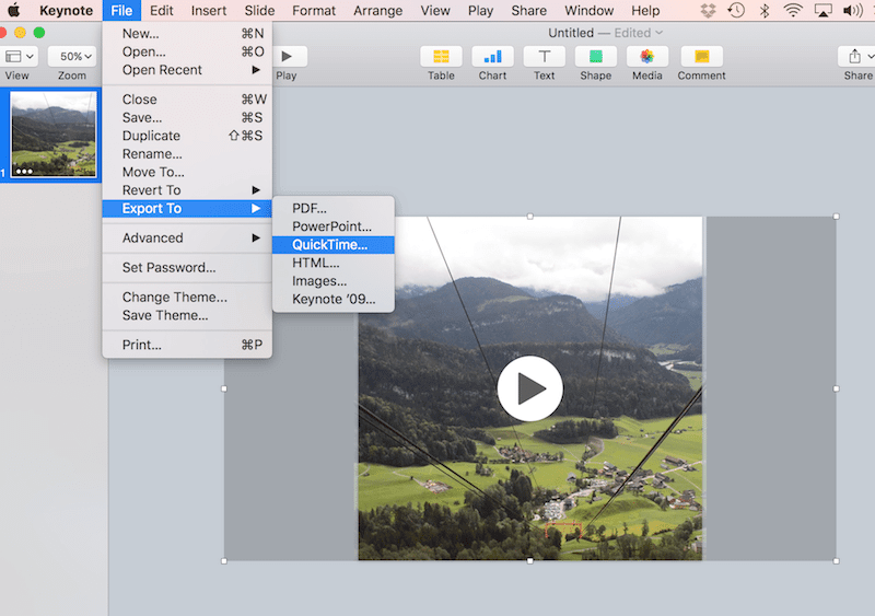 square video in imovie