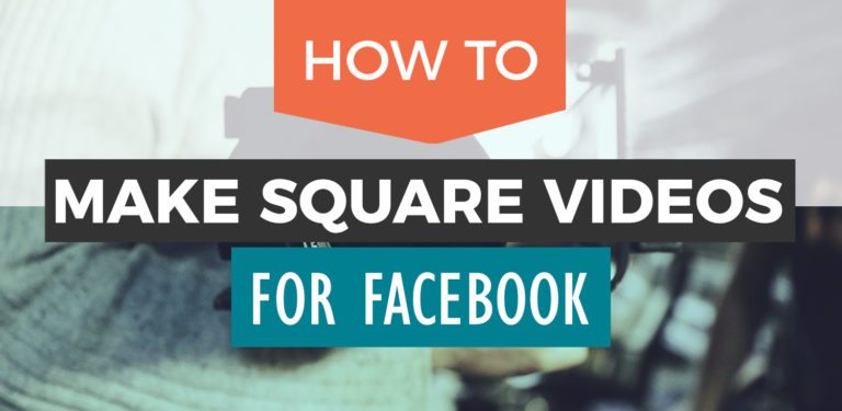 make video square without cropping