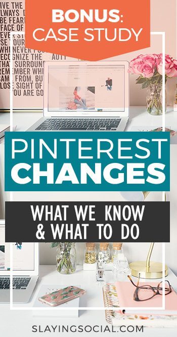 The 2017 Pinterest Changes threw us all off. No more re-pins? Hashtags? Tailwind tribes that cost money? What the heck?! We'll help you figure it out. #SocialMedia #Business #Pinterest