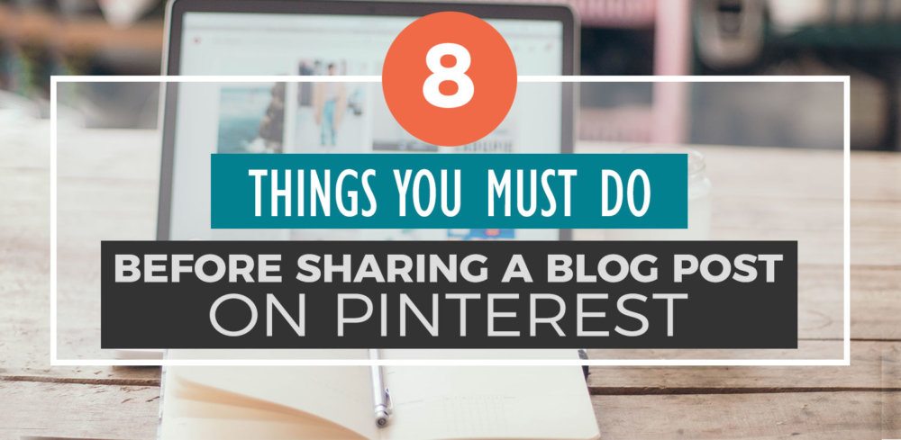 Wondering how to make your Pins go VIRAL and drive traffic to your blog? Here’s how to use Pinterest to its full potential with 8 things you MUST do before posting your content on Pinterest.