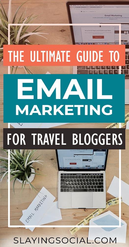 Email marketing strategy can be confusing - let us help! In this ultimate guide to email marketing for travel bloggers we're breaking down everything you need to know, from opt-ins to newsletters to sequences and more. #emailmarketing #blogtips #bloggingtips